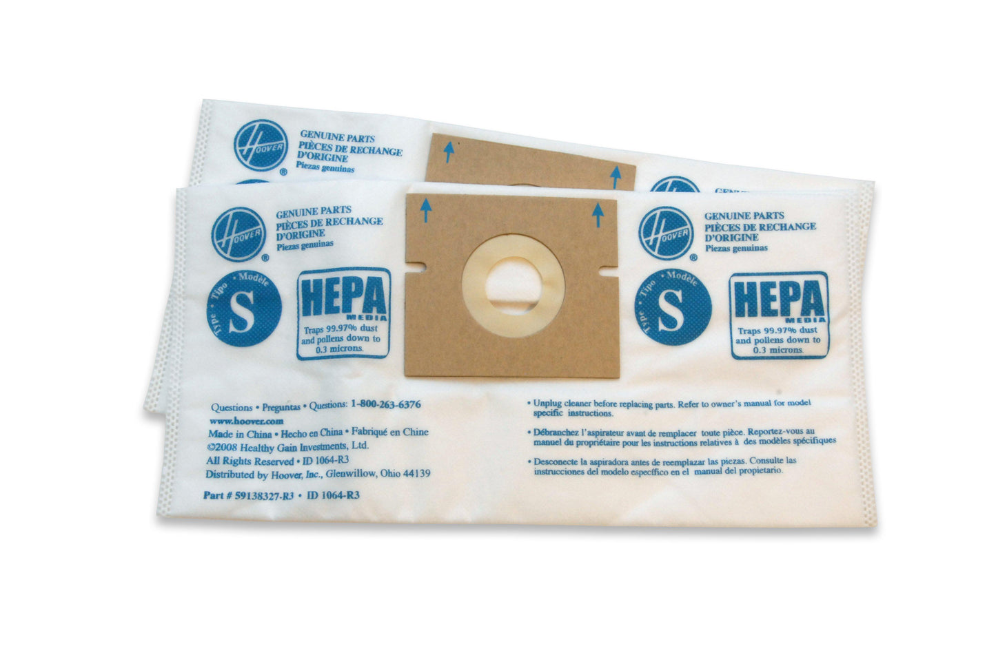 Type S HEPA Bag - 2 Pack