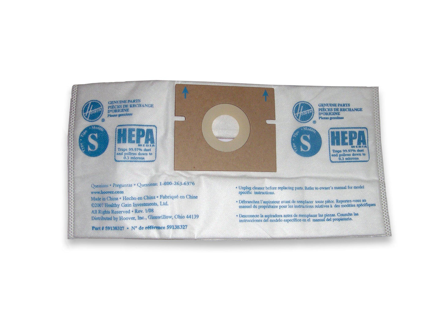 Type S HEPA Bag - 2 Pack