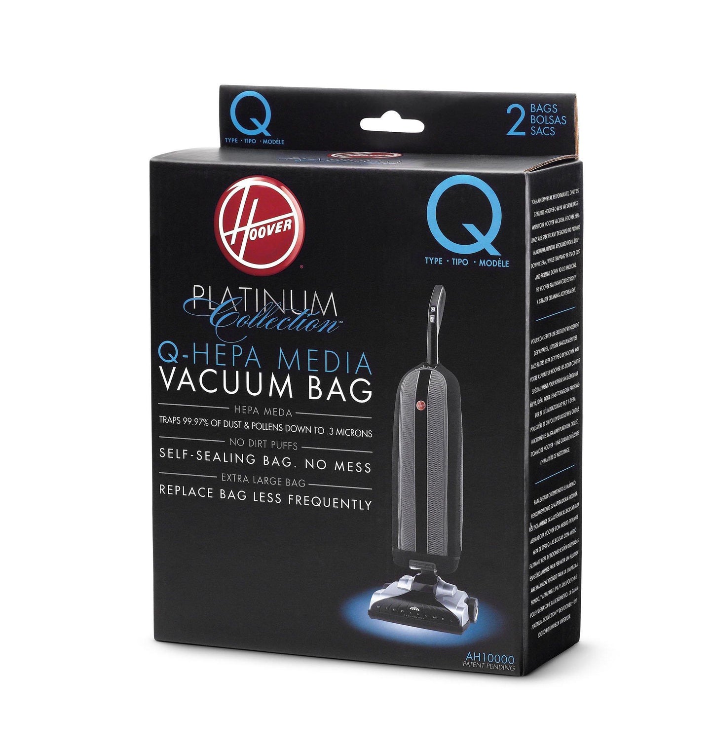 Platinum Type-Q HEPA Vacuum Bag (2-Pack)