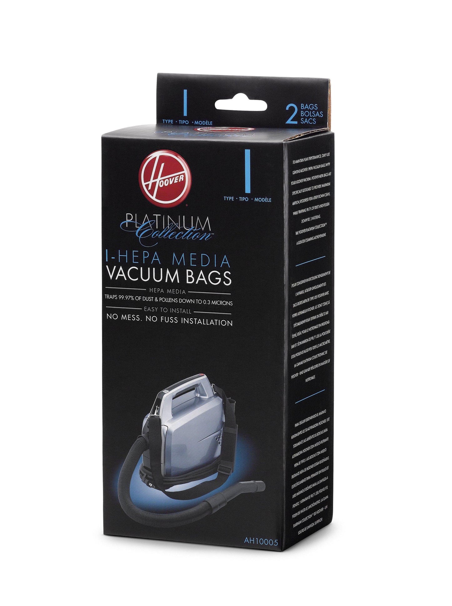 Type I HEPA Bag - 2 Pack