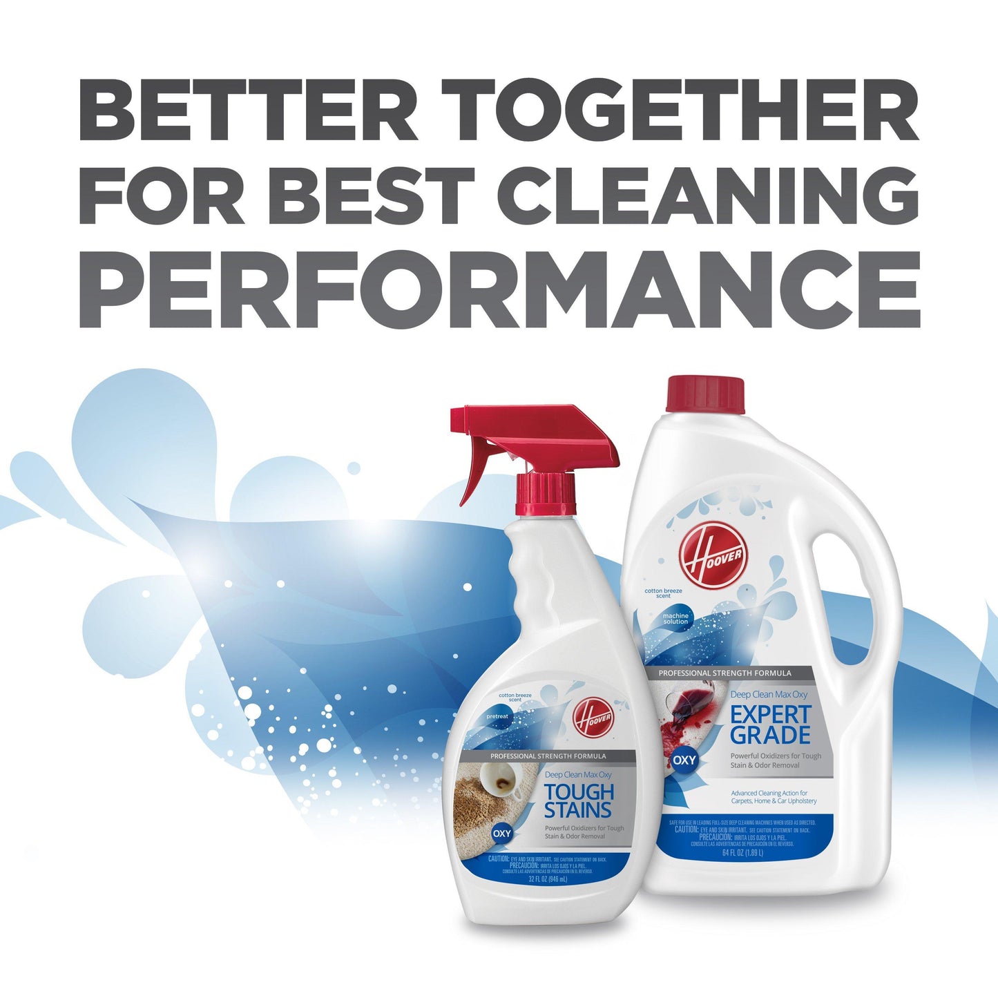 WBD DEEP CLEAN MAX OXY - EXPERT CLEAN CARPET CLEANING SOLUTION  (64oz)