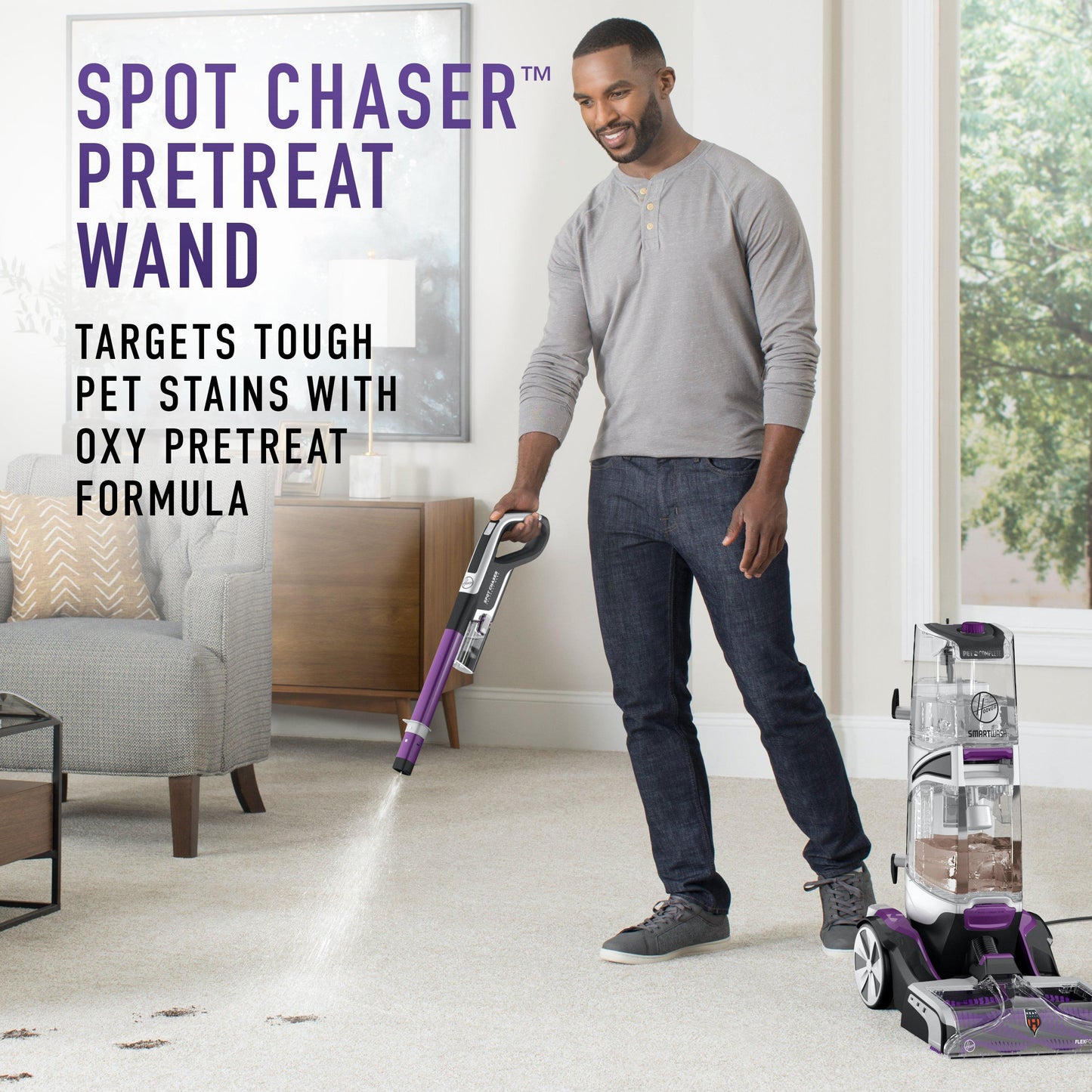 SmartWash PET Complete Automatic Carpet Cleaner