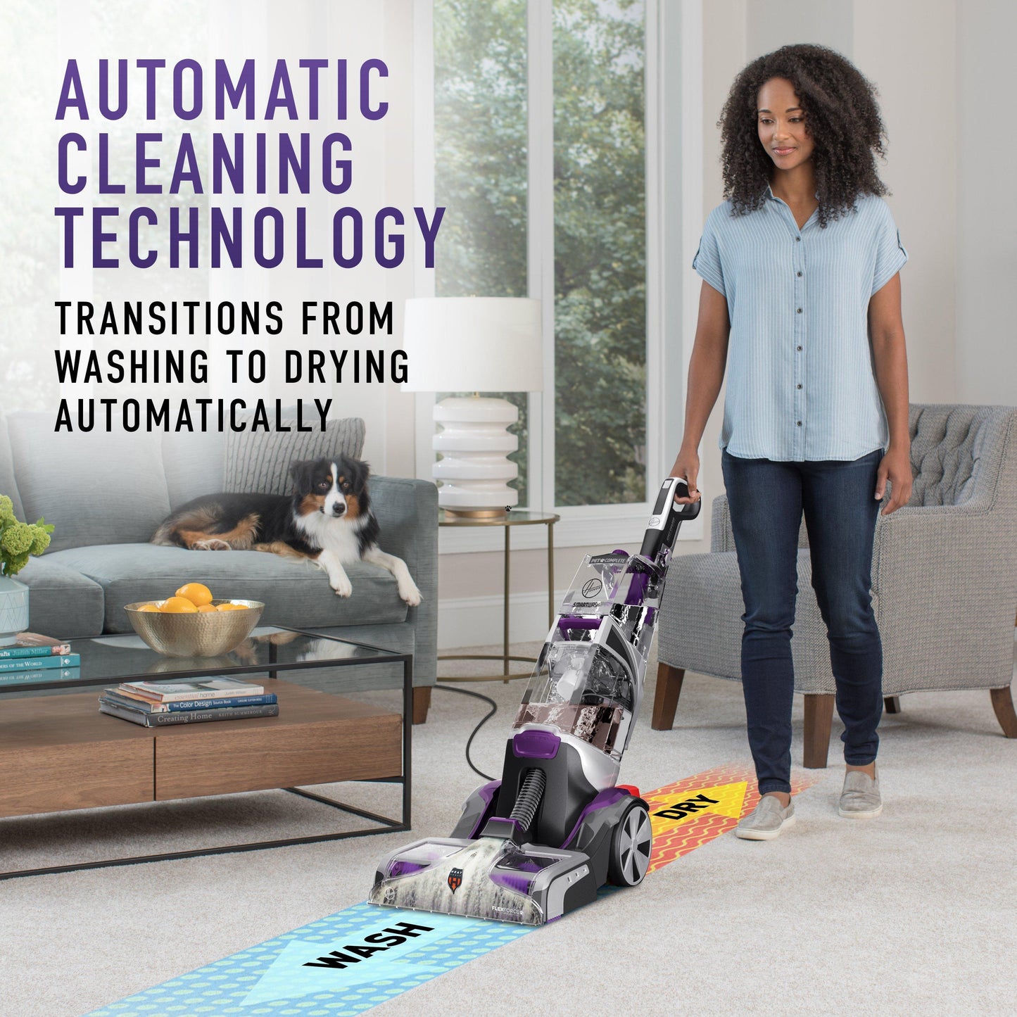 Hoover® SmartWash™ PET Complete + Automatic Carpet Cleaner hooverstaging