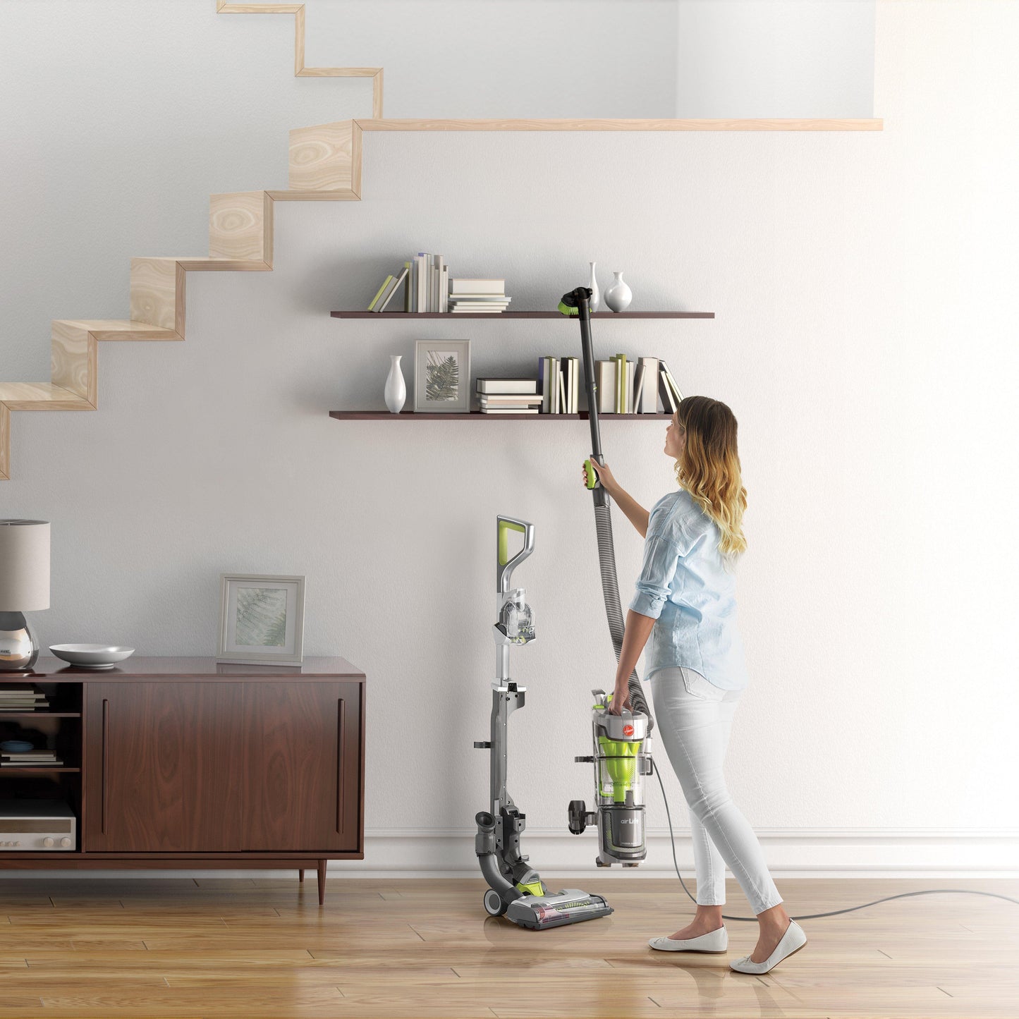 Air Lift Steerable Upright Vacuum